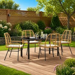 Enhance Your Outdoor Space with a 5-Piece Dining Set