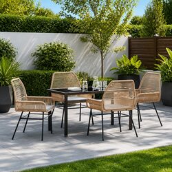 Elevate Your Outdoor Space with a 5 Piece Dining Set