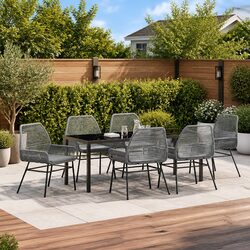Elevate Your Outdoor Experience with This 7-Piece Dining Set