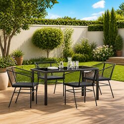 Outdoor Dining Set for a Modern Living Space