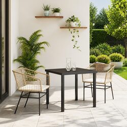 Stylish Brown Outdoor Dining Set for Garden Spaces