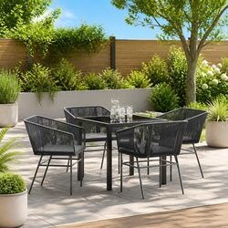 Elevate Your Outdoor Space with 5 Piece Dining Set