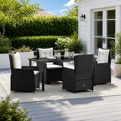 Elevate Your Outdoor Experience with this 5-Piece Dining Set