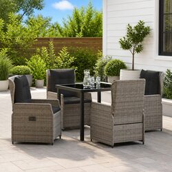 Enhance Your Outdoor Space with This 5-Piece Dining Set