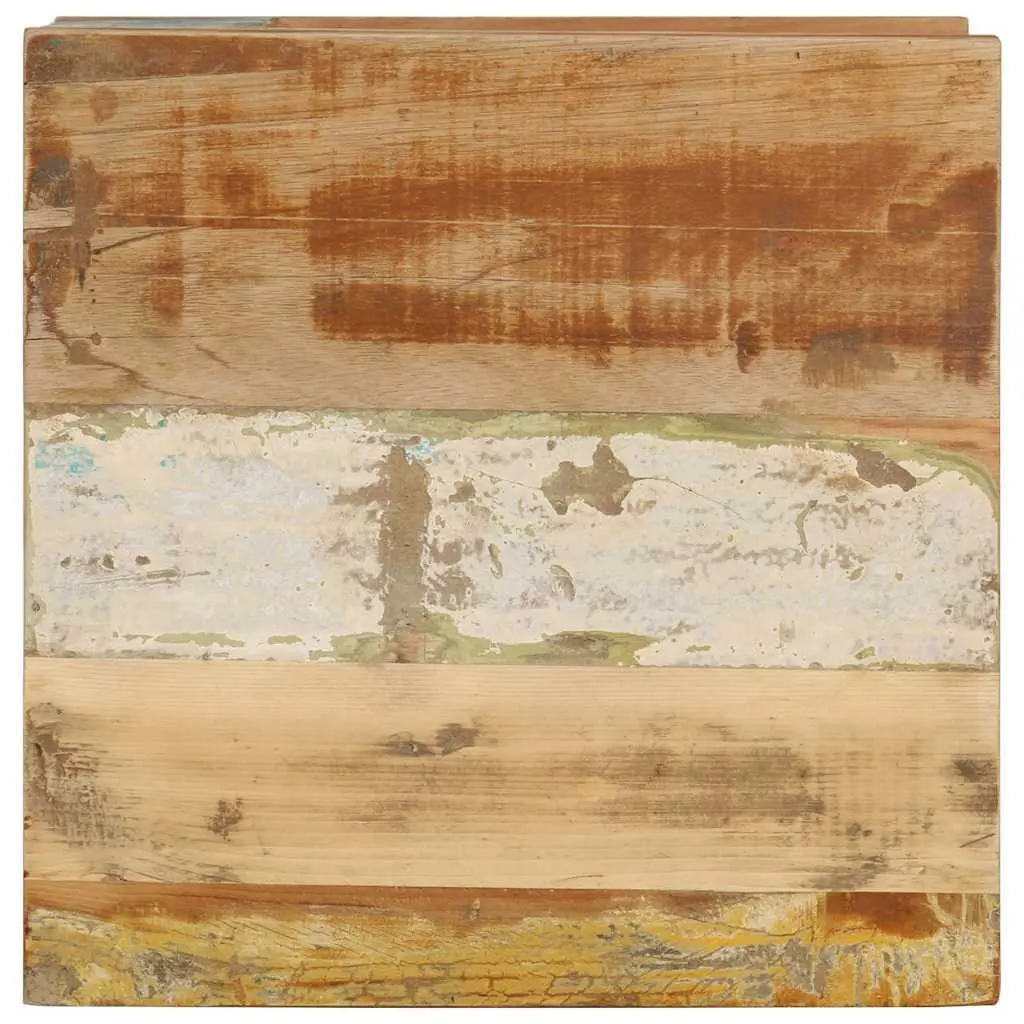 Coffee Table 45x45x40 cm Solid Reclaimed Wood Handmade Living Room Accent Side Table