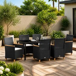 Elevate Your Outdoor Space with a 7-Piece Dining Set