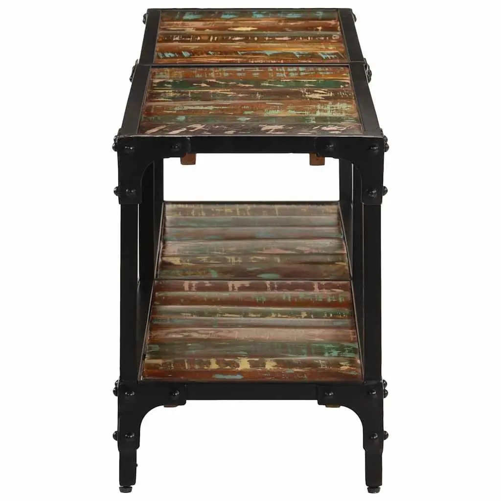 TV Cabinet 150x30x41 cm Solid Reclaimed Wood Vintage Antique Style Storage Unit