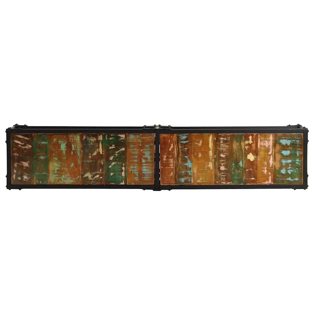 TV Cabinet 150x30x41 cm Solid Reclaimed Wood Vintage Antique Style Storage Unit