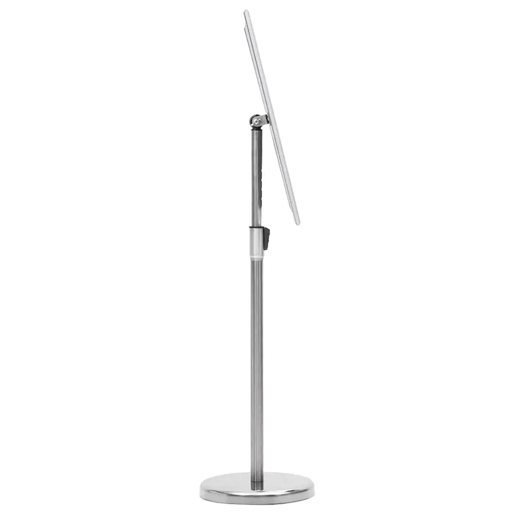 Poster Stand 2 pcs Silver Height Adjustable Rotatable Display 45 x 32.7 x 108 cm