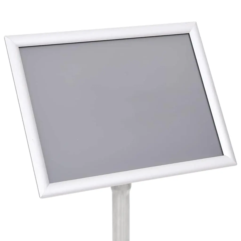 Poster Stand 2 Pack Height Adjustable Rotatable Aluminum Frame