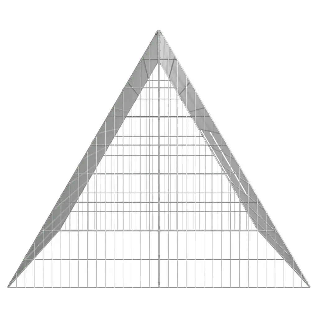 Chicken Cage 215x100x85cm Galvanised Steel Outdoor Garden Poultry Pen