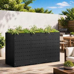 Enhance Your Garden with This Stylish Waste Bin Enclosure