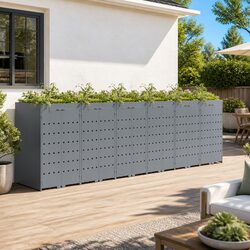 Elevate Your Outdoor Space with 6-Bin Storage Enclosure