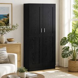 Enhance Your Living Space with a Black Oak Book Cabinet