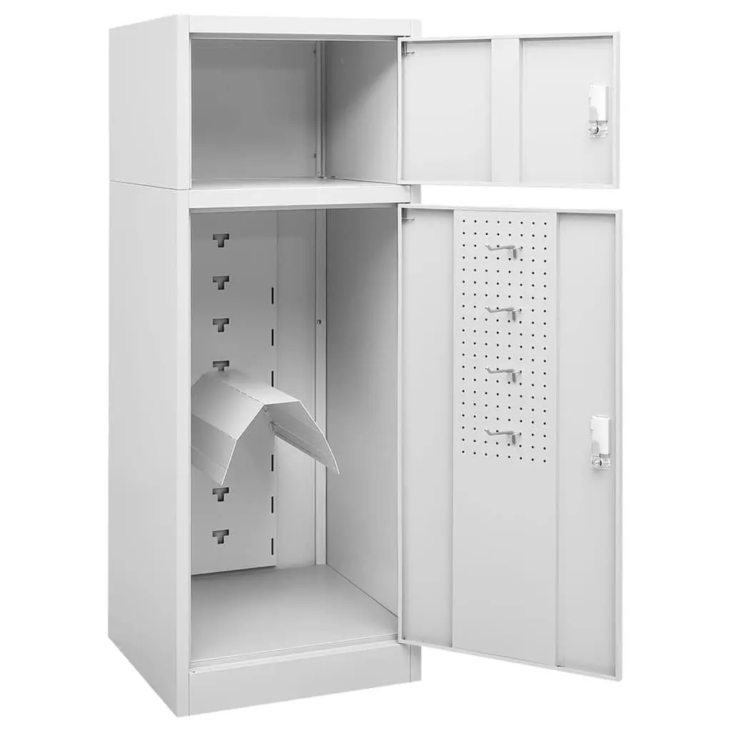 Saddle Cabinet 53 x 53 x 140 cm Lockable Doors Equestrian Equipment Storage