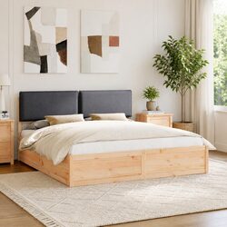 Transform Your Bedroom with a Grey Upholstered Bed Frame