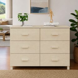 Wooden Sideboard Buffet Cabinet Storage Furniture with Sliding Drawers Honey