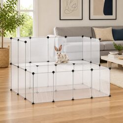 Transform Your Pet's Space with This Stylish Transparent Cage