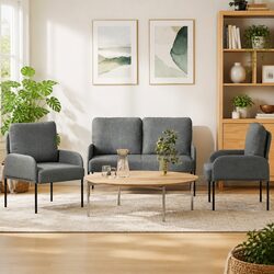 Elevate Your Living Space with a Modern 3-Piece Sofa Set