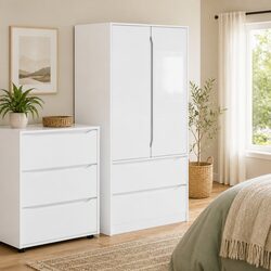 Stylish High Gloss Wardrobe to Enhance Your Bedroom