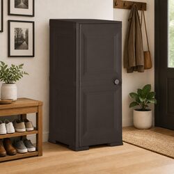 Home Office Brown Storage Cabinet 40x43x85.5cm