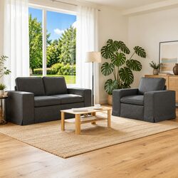 Transform Your Living Space with a Grey Modular Sofa Set