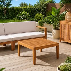 Stylish Acacia Wood Outdoor Sectional Sofa for Any Space