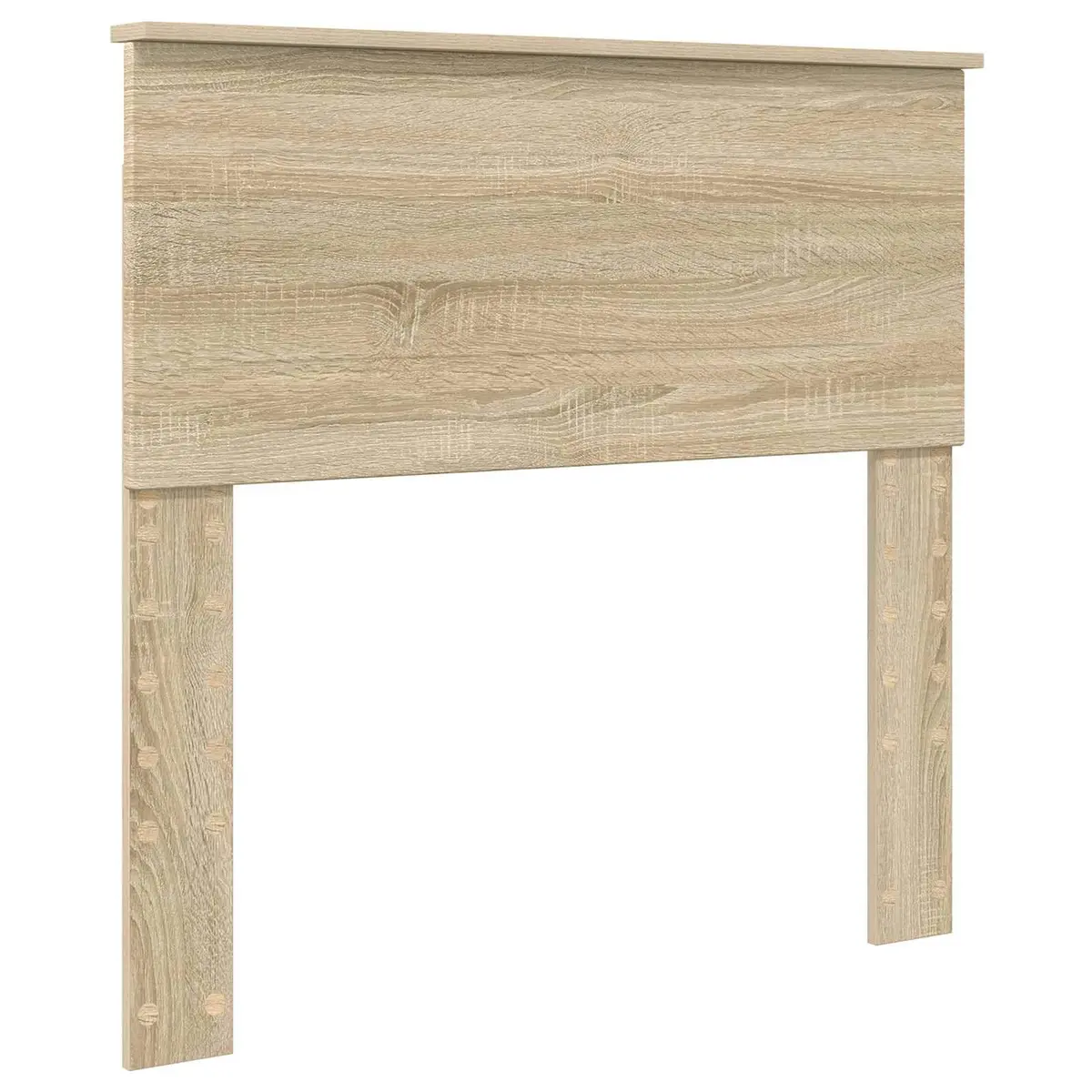 Bed Frame with Headboard 90 x 190 cm Engineered Wood Modern Contemporary Bedroom