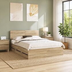 Stylish Bed Frame with Storage for Modern Living