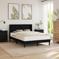 Elevate Your Bedroom with LED Bed Frame and Faux Leather