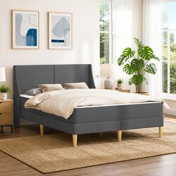 Enhance Your Bedroom with a Stylish Dark Grey Bed Frame