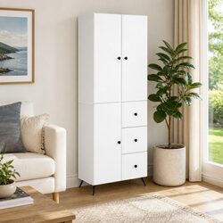 Enhance Your Space with a White Cabinet Set