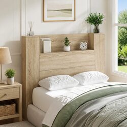 Enhance Your Bedroom with a Storage Headboard and LED Lights