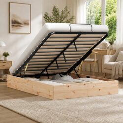 Maximize Your Space with Ottoman Bed Frame 150 x 200 cm