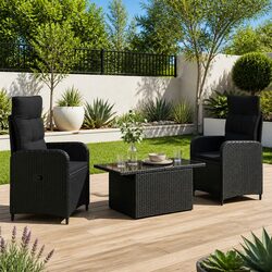 Enhance Your Outdoor Space with 3-Piece Dining Set