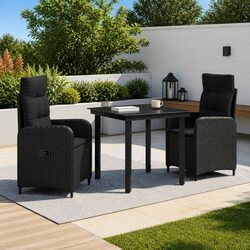 Enhance Your Outdoor Space with This 3-Piece Sofa Table Set