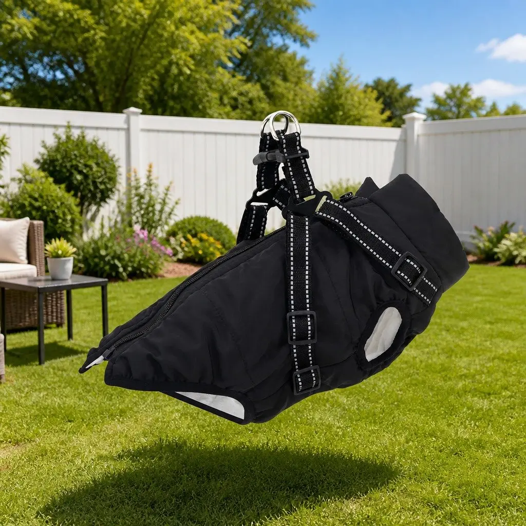 Dog Coat L32 Waterproof Windproof Reflective Fleece Polyester