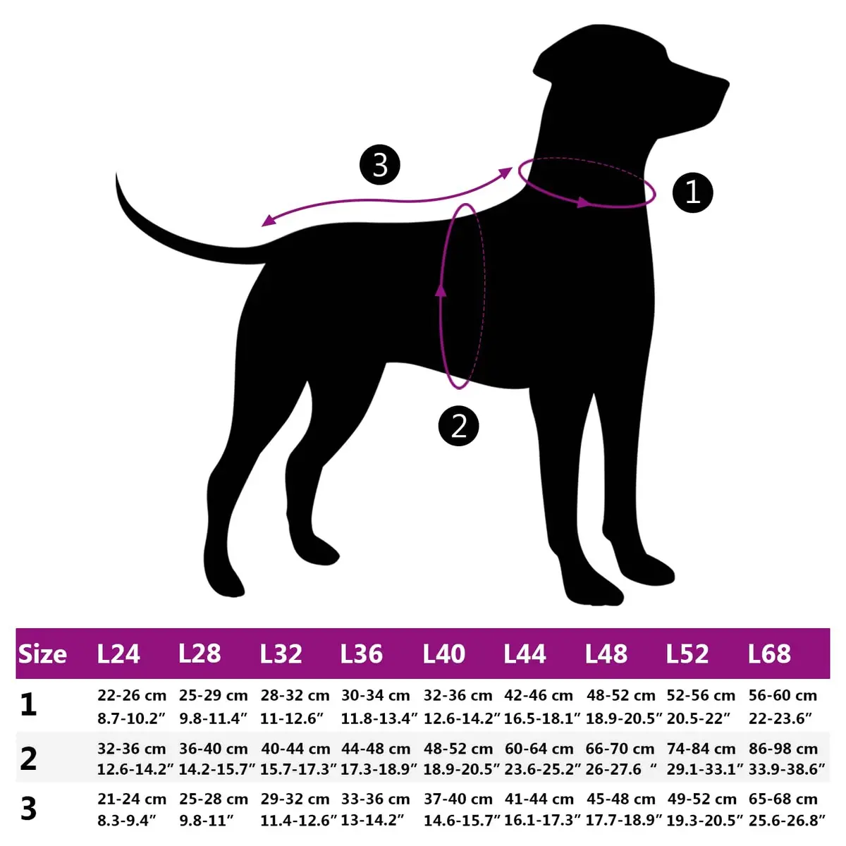 Dog Coat L40 Black Fleece Polyester Water-Resistant Windproof Outdoor Jacket