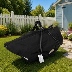 Elevate Your Dog's Comfort with Our Black Coat L44