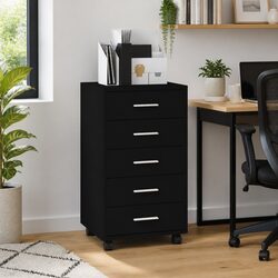 Enhance Your Space with a 5-Drawer Black Cabinet