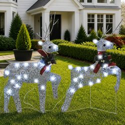 Elevate Your Space with LED Christmas Reindeer Decor