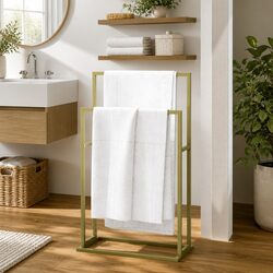 Enhance Your Bathroom with a Gold Towel Rack