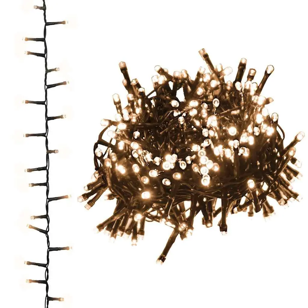 LED String Lights 400 LEDs 13m Warm White Christmas Holiday Decorations 8