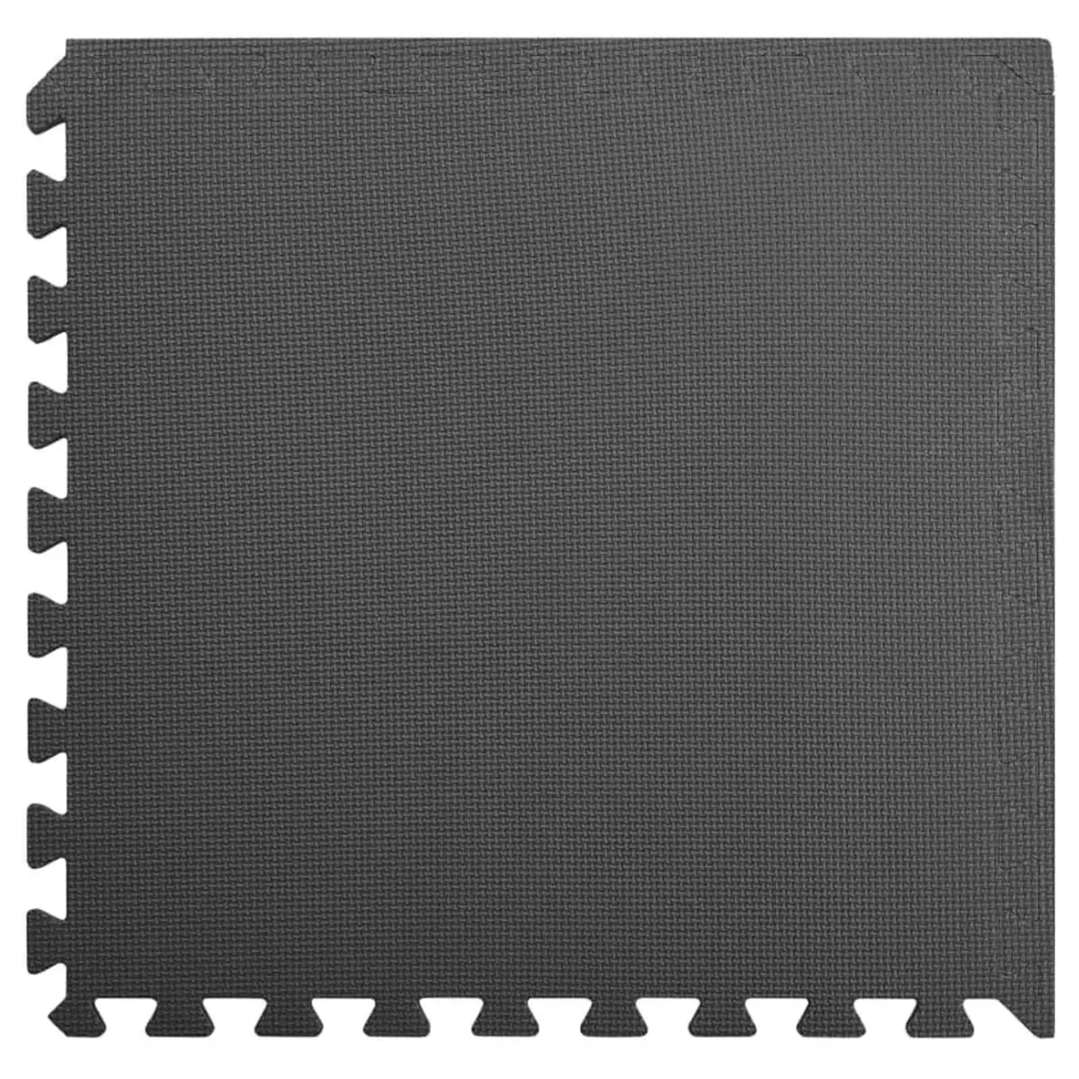 Pool Ground Mat 12 Pieces Black EVA Foam Modular Interlocking Tiles Non-Slip Water-Resistant Surface