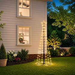 Enhance Your Space with a 180cm Christmas Cone Tree