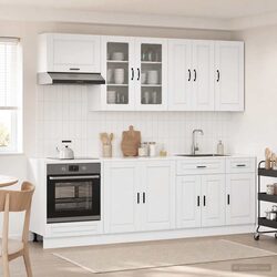 Transform Your Kitchen with This 8 Piece Storage Cabinet Set