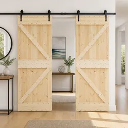 Space-Saving 90 x 210 cm Modern Sliding Door Panels