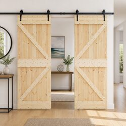 Optimize Your Space with Modern Sliding Door 90 x 210 cm