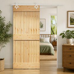 Transform Your Space with a 90 x 210 cm Sliding Door