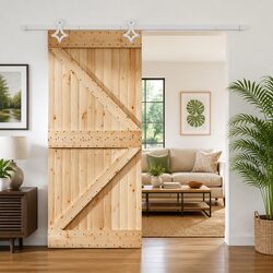 Space-Saving Sliding Door for a Stylish Home 100 x 210 cm